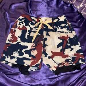 NWT Darc Sport Camo Compression Shorts